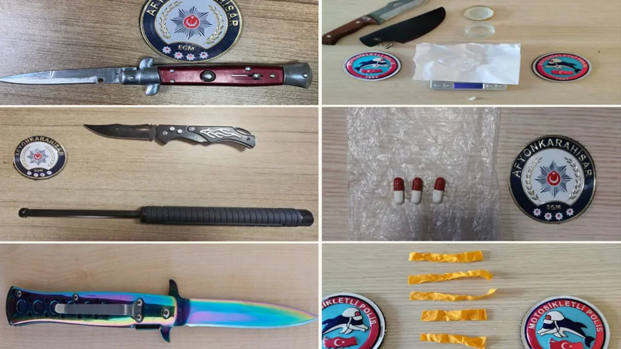 Afyonkarahisar’da bir haftada 24 aranan şahıs yakalandı
