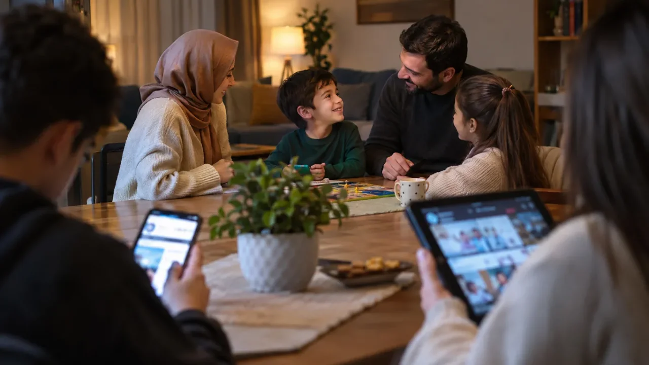 Aile İçi İletişim Teknolojiyle Zayıflamamalı