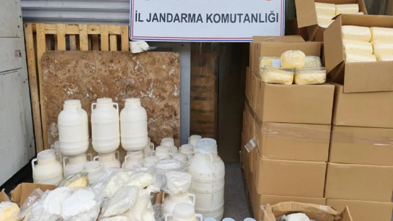 Ankara'da 838 kilogram süt ve süt ürünü imha edildi