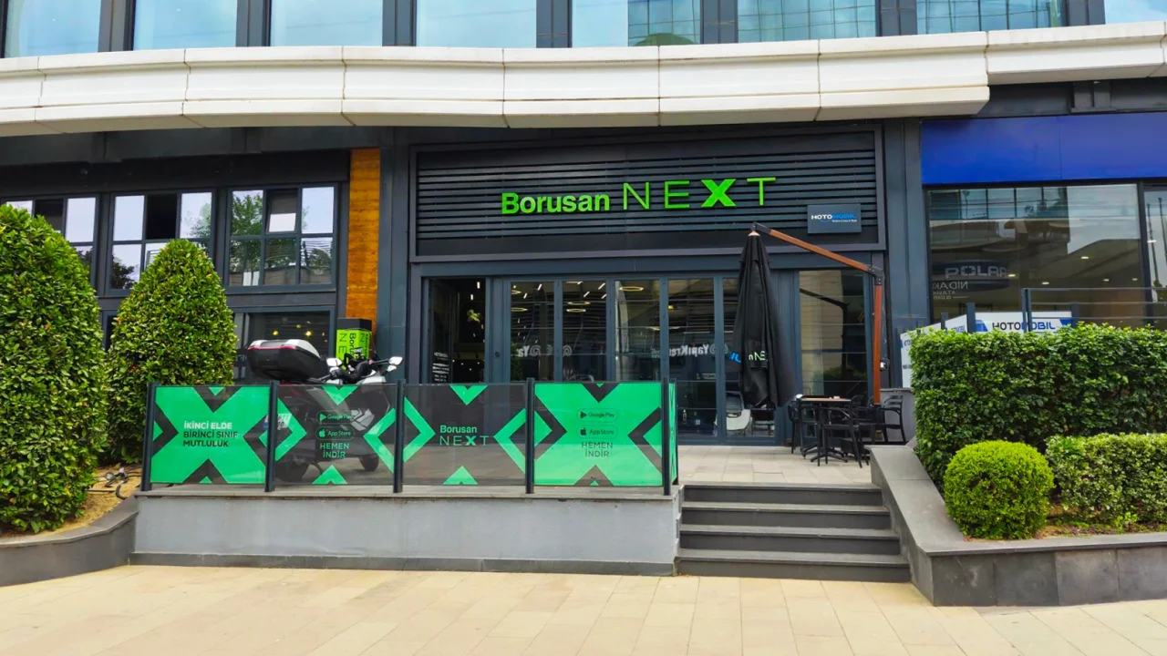 Borusan Next Motosiklet Satış Ağını Ataşehir'de.