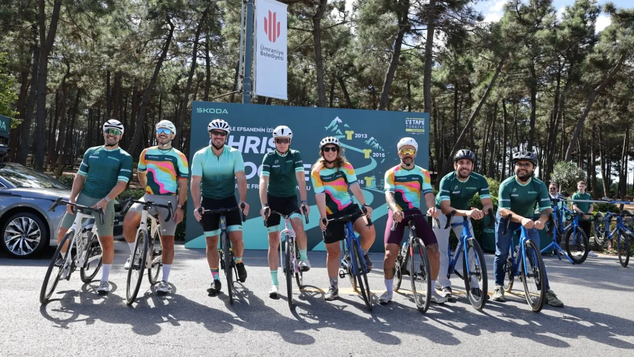 Chris Froome İstanbul'da Bisiklet Tutkunlarıyla Buluştu