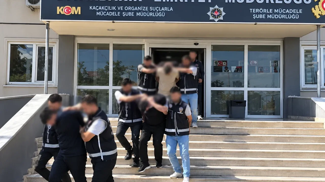 Daltonlar suç örgütü operasyonunda 8 kişi tutuklandı