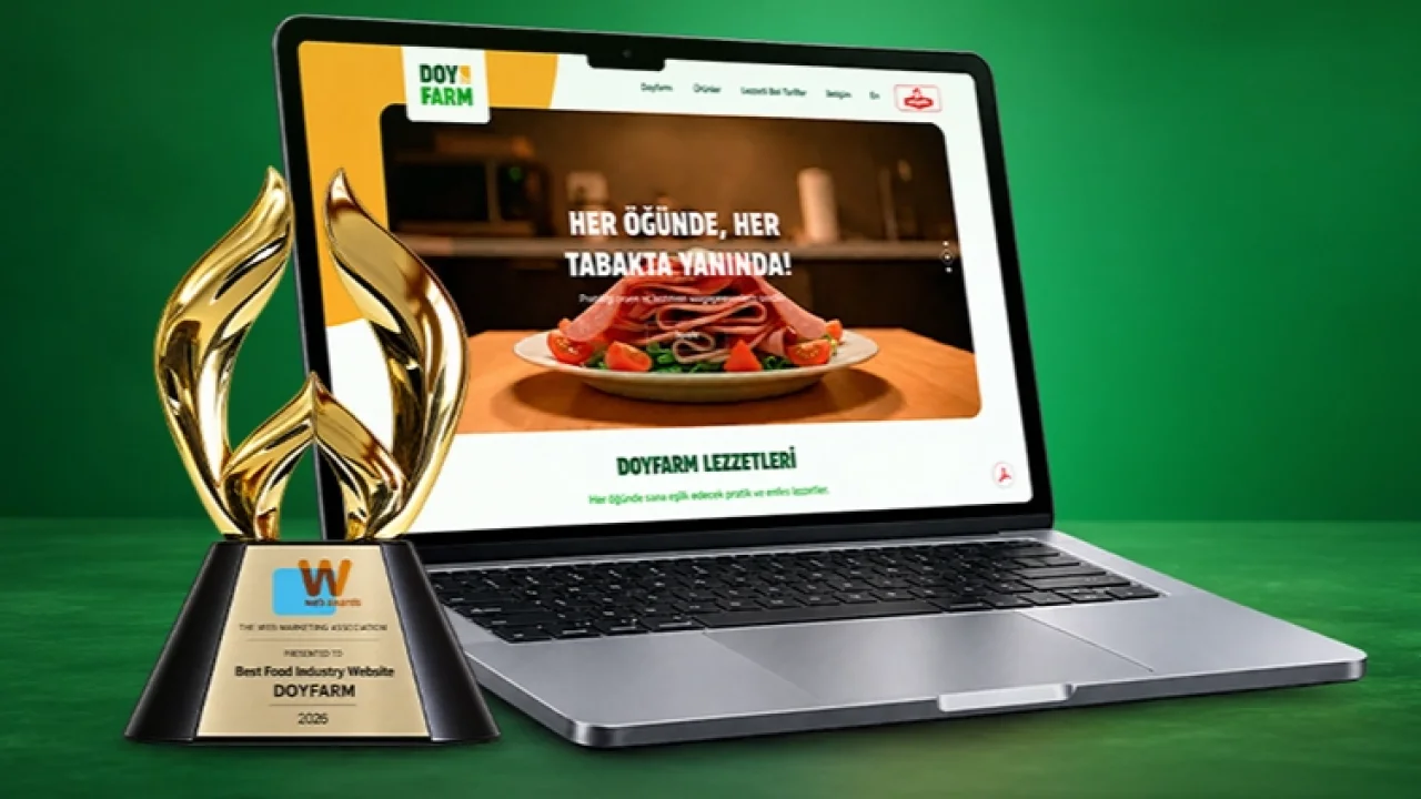 Doyfarm En İyi Gıda Sitesi Ödülünü Kazandı