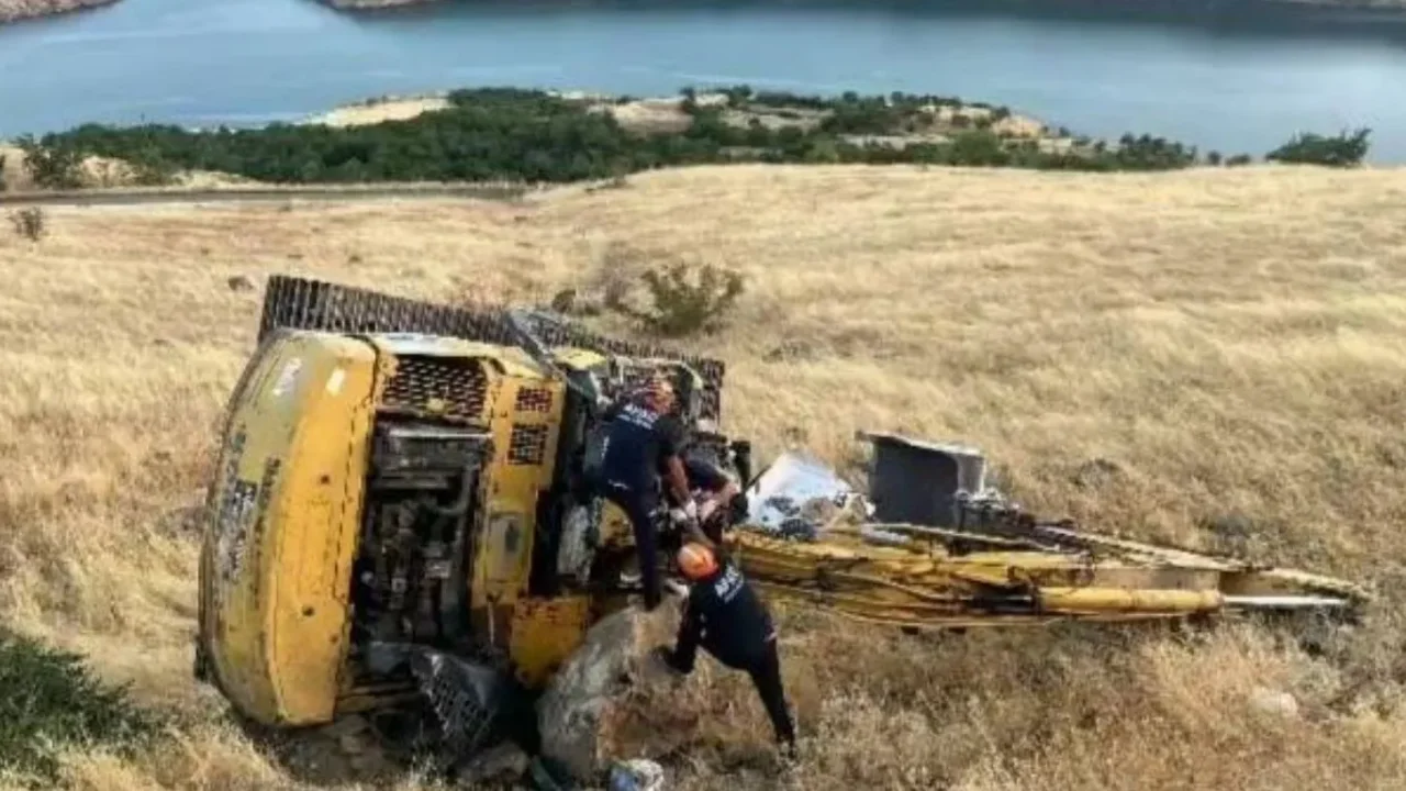 Elazığ'da ekskavatör kazası: 1 kişi hayatını kaybetti