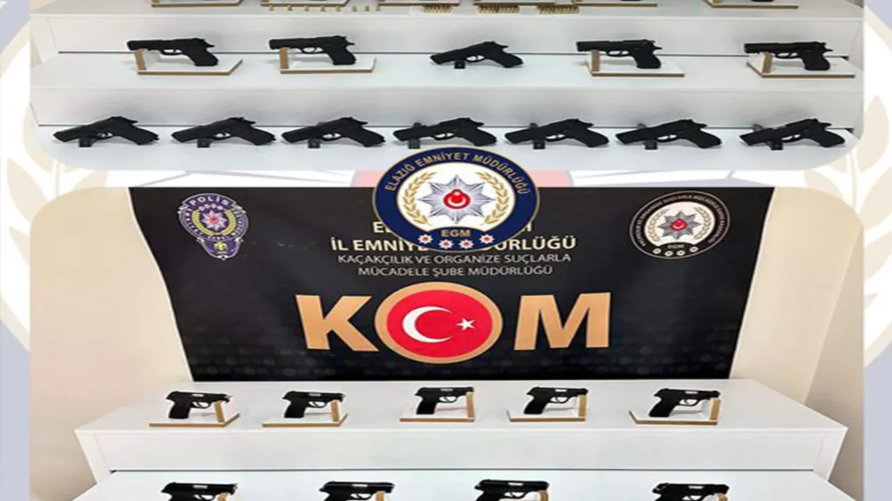 Elazığ'da silah satışı operasyonu: 2 şüpheli tutuklandı