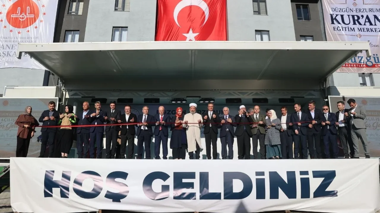Erzurum Kur'an Eğitim Merkezi hizmete açıldı