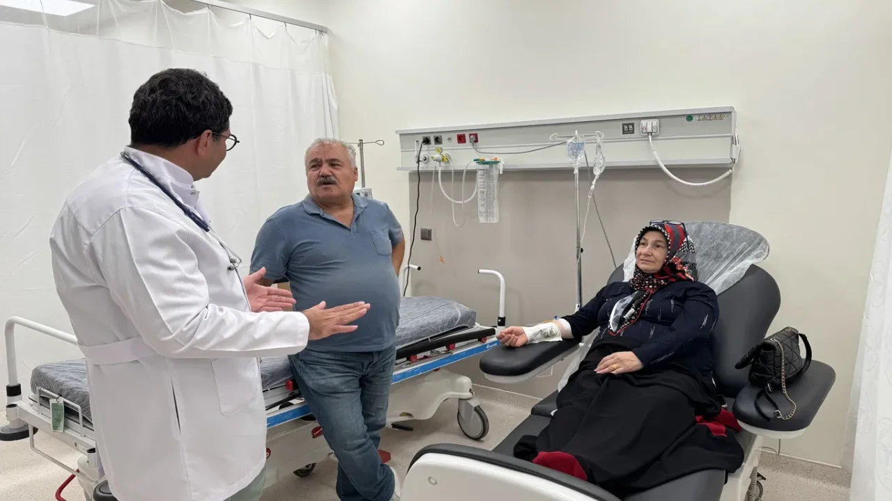 Gaziantep Şehir Hastanesi Günübirlik Tedavi Ünitesini.