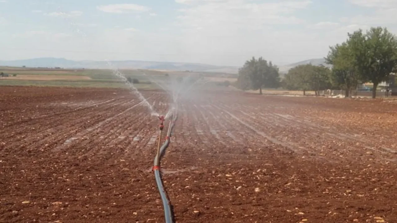 Gaziantep'te 262 tarımsal sulama projesine hibe desteği