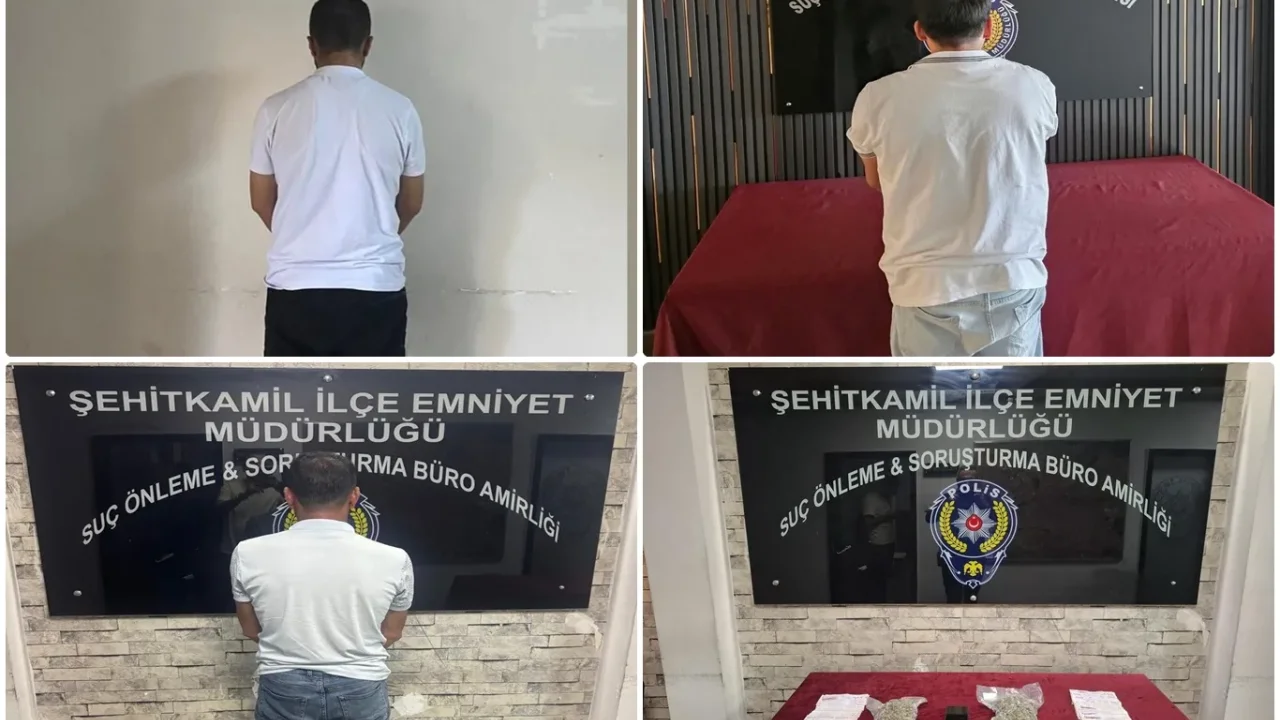 Gaziantep'te 3 şüpheli yakalandı