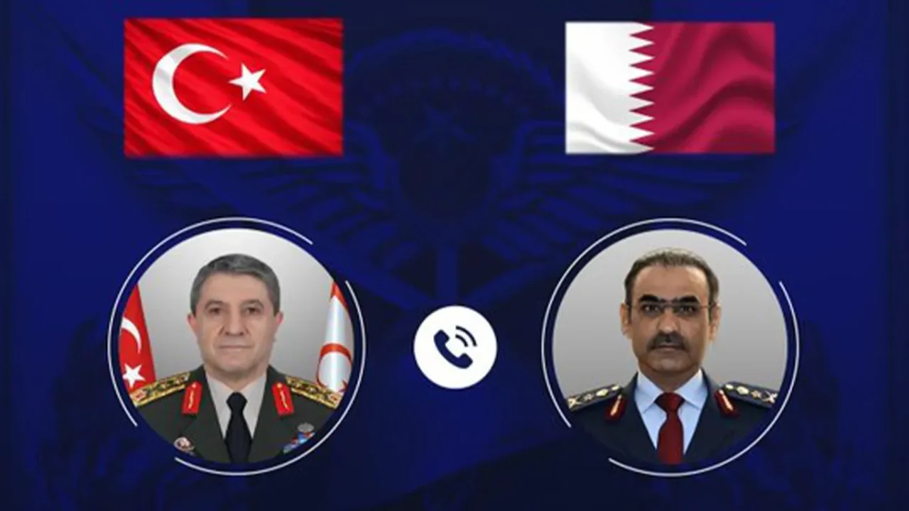 Genelkurmay Başkanı Bayraktaroğlu Katar Heyetiyle.