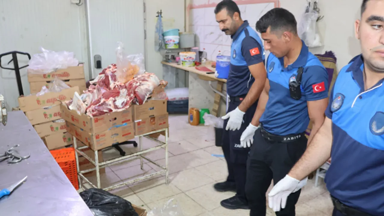 Gıda denetimi ile 315 kilo sağlıksız ete el konuldu
