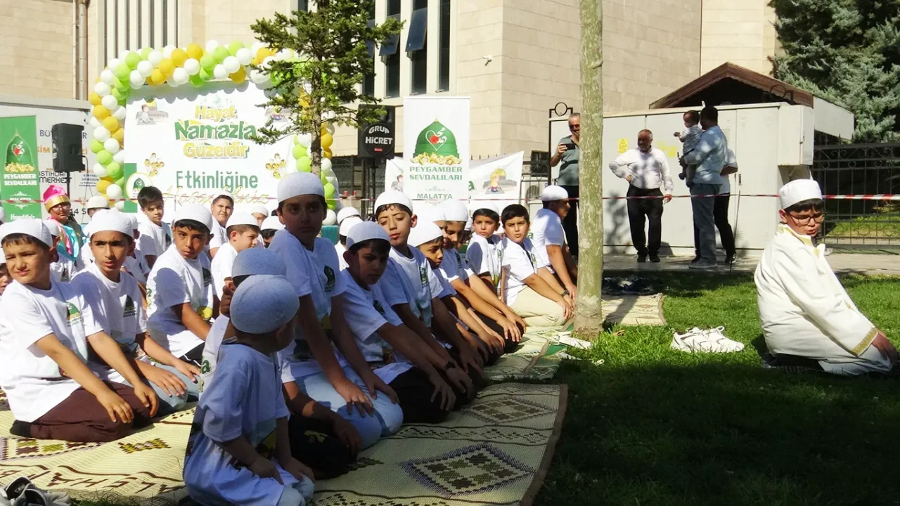 Hayat Namazla Güzeldir etkinliği Malatya’da büyük ilgi.