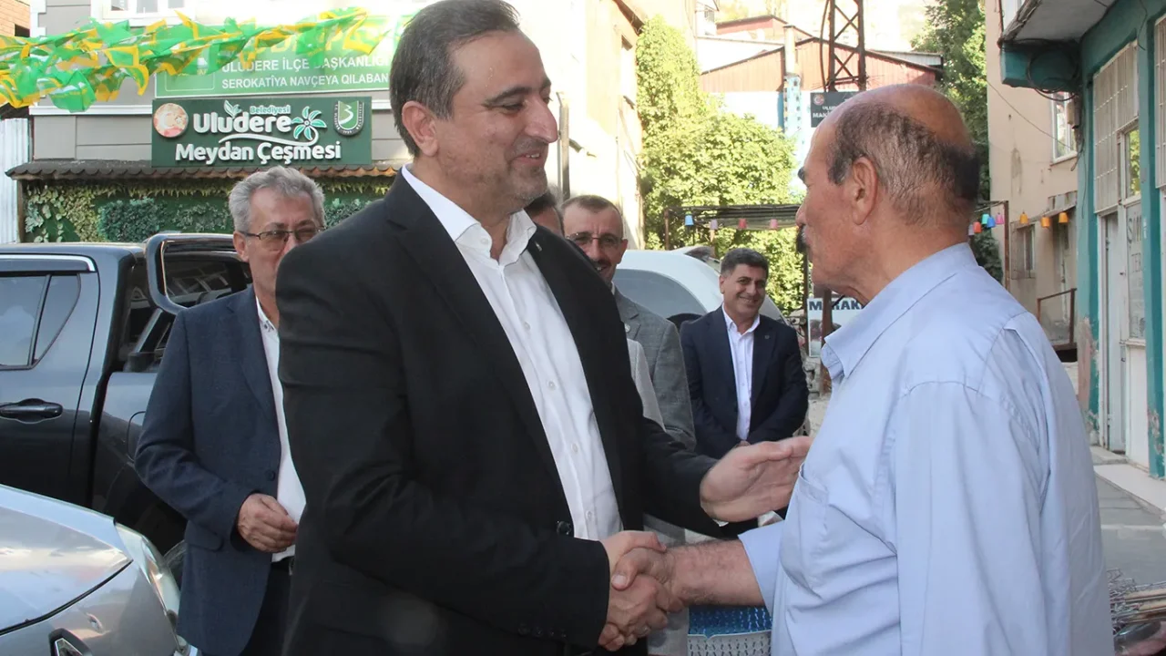 HÜDA PAR Milletvekili Ramanlı Uludere'de Esnafı Dinledi