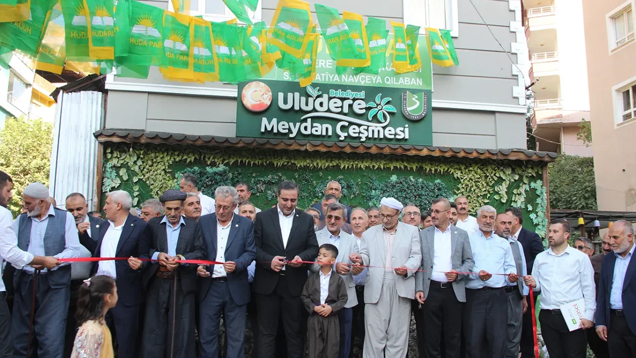 HÜDA PAR Uludere ilçe teşkilatı törenle açıldı