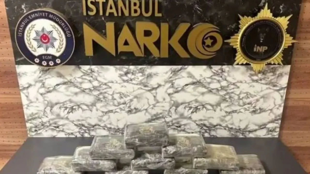 İstanbul'da Uyuşturucu Operasyonu: 11 Kilo Ele.