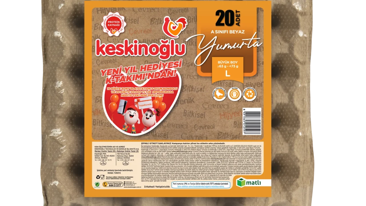 Keskinoğlu Çekilişi Yeni Yıl Hediyeleri Dağıtıyor