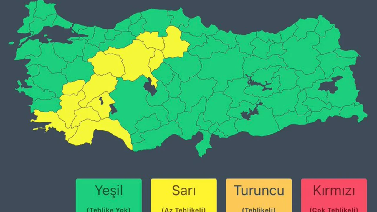 Kuvvetli yağış uyarısı: 11 il için tedbir çağrısı
