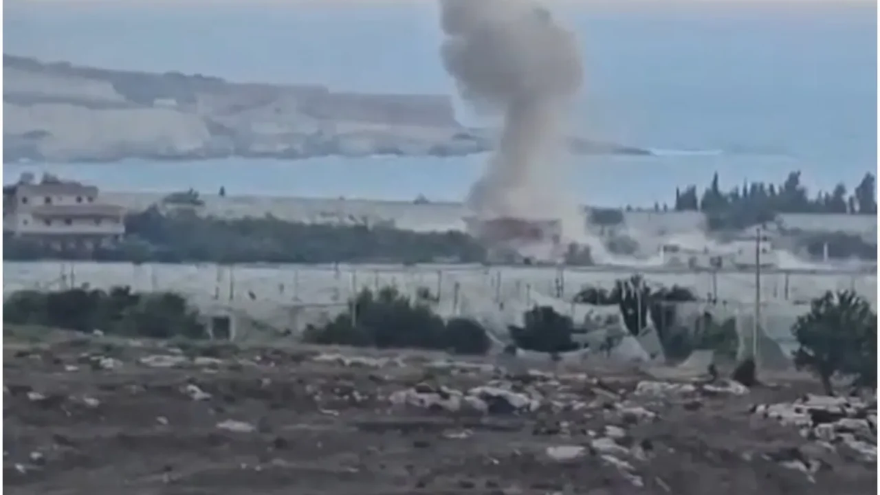 Lübnan’ın güneyinde peş peşe patlamalar