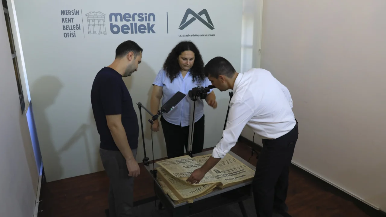 Mersin Kent Belleği Ofisi ile Mersin’in Gazete Hafızası Dijital Arşivle Yaşatılıyor