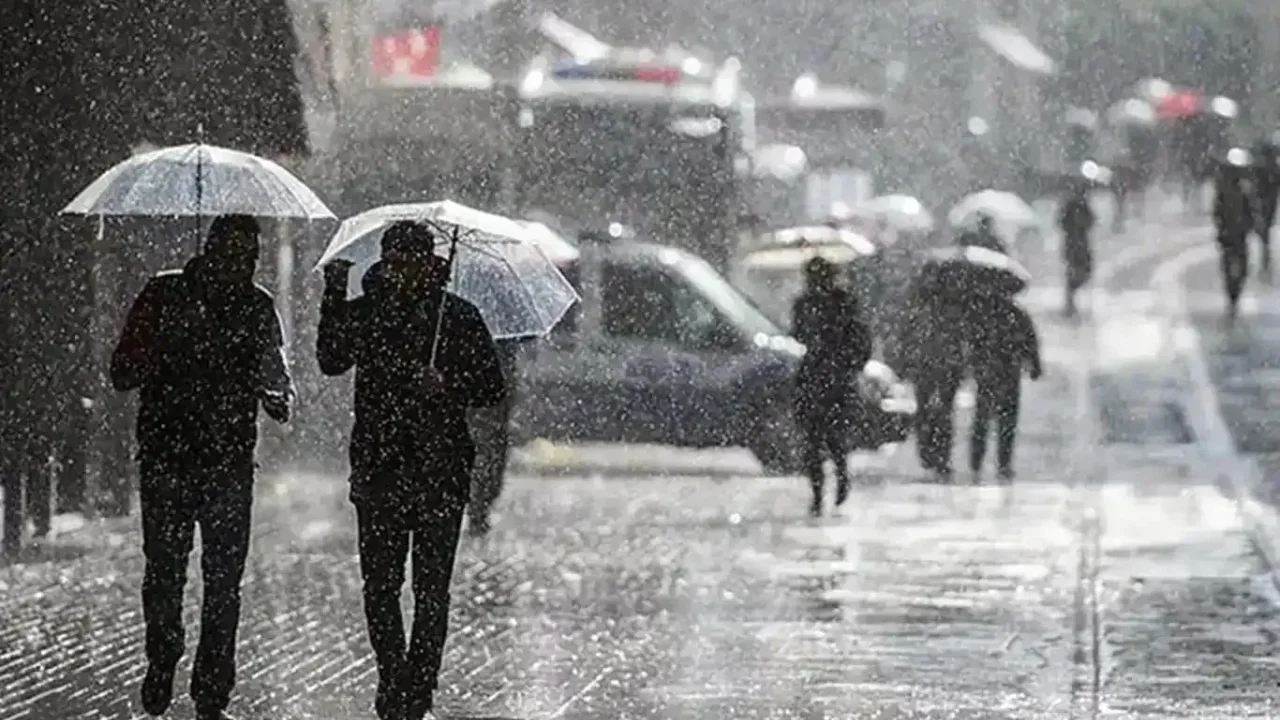 Meteoroloji'den 12 il için kuvvetli sağanak uyarısı