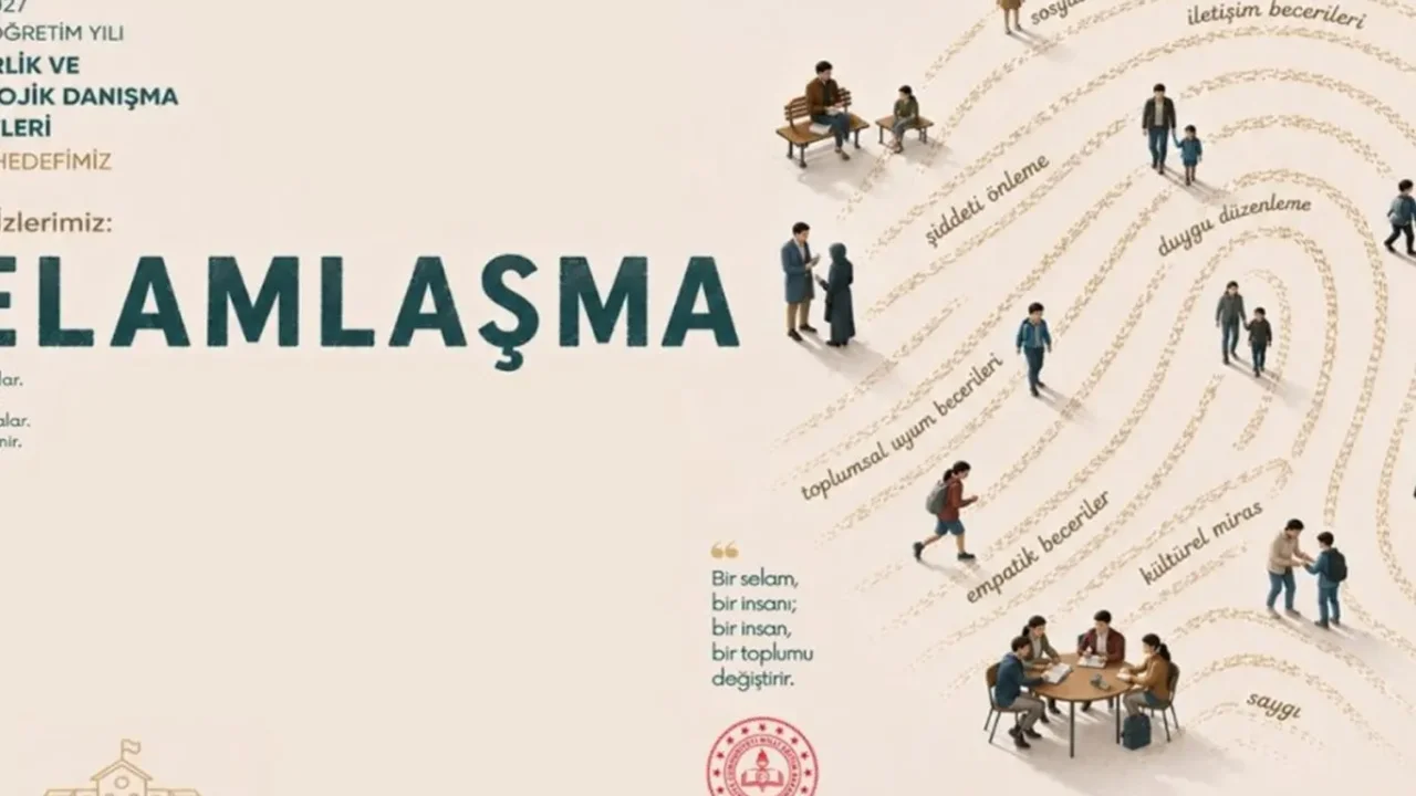 Okullarda rehberlik çalışmalarının odağı "Selamlaşma" olacak