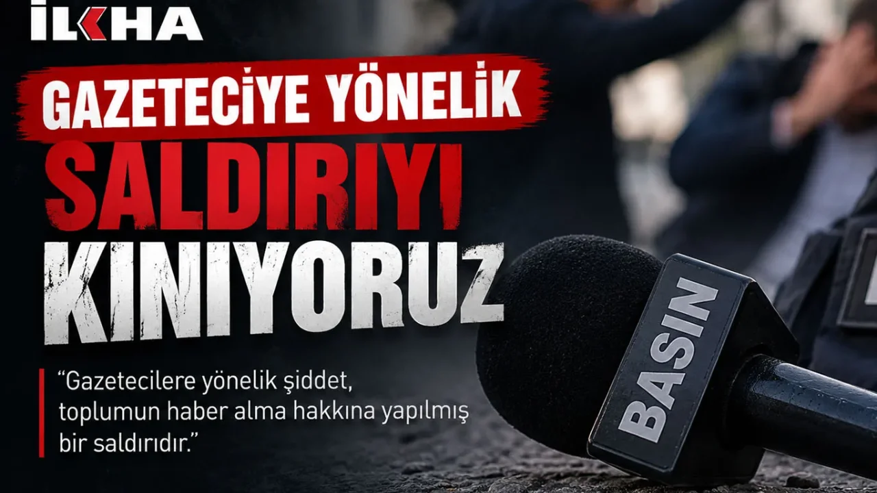 Şanlıurfa'da gazeteciye yönelik saldırıya tepki