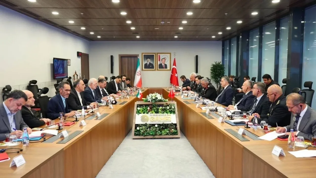Terörle mücadele sürecini İran ile değerlendirdi