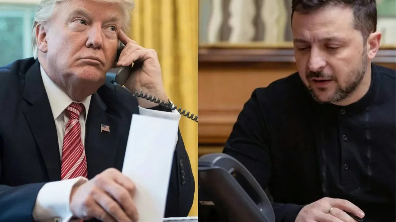 Trump ve Zelenski Savaşın Bitirilmesini Görüşüyor