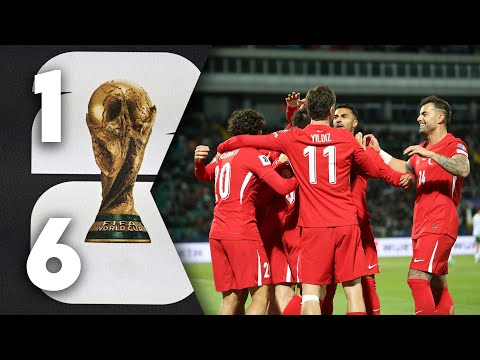 Bulgaristan - Türkiye (1-6) Maç Özeti